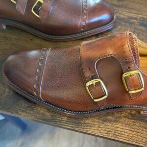 Joseph Cheaney Fine Buckle Leather Shoes Size 9D